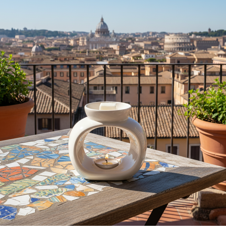 Amor, gelado e uma vespa